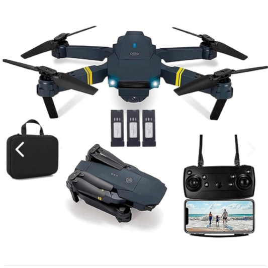 Drone 998 Pro, Plegable con Camara Wifi HD